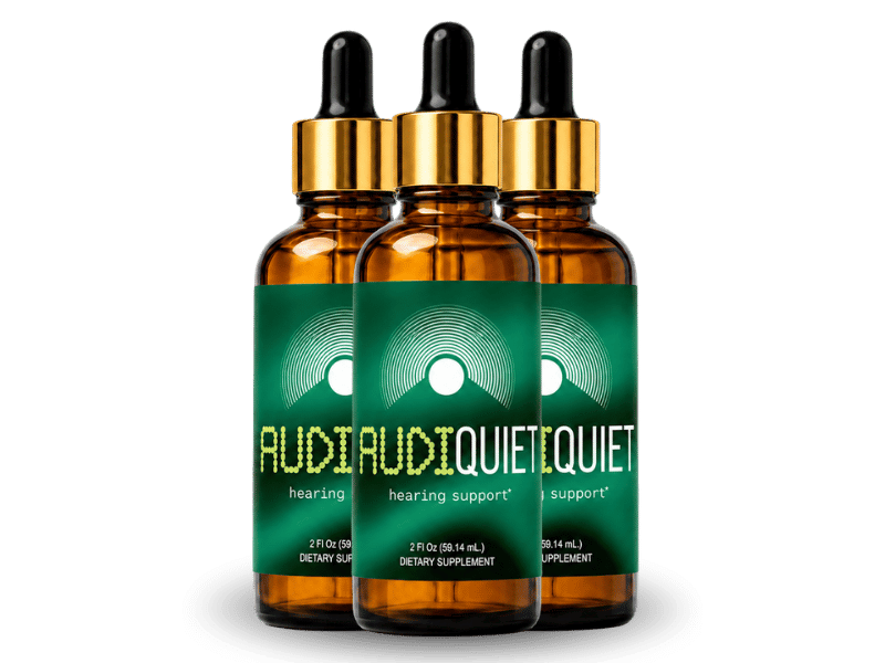 AudiQuiet 90 Day Supply · 3 Bottles